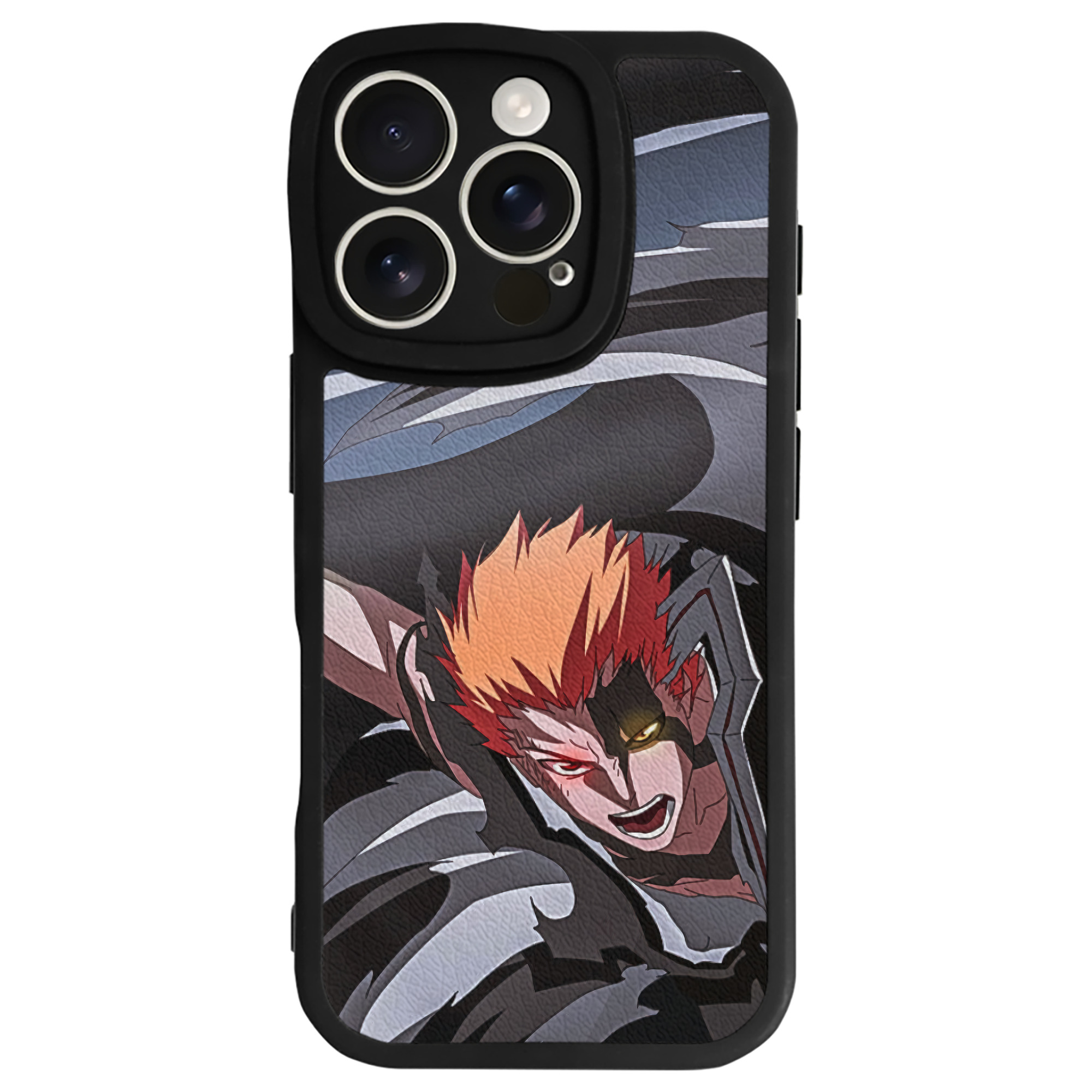 （画像用） ブリーチ BLEACH 【iPhone 16シリーズ対応】シリコンスマホケース（レザー調） 材質：シリコン